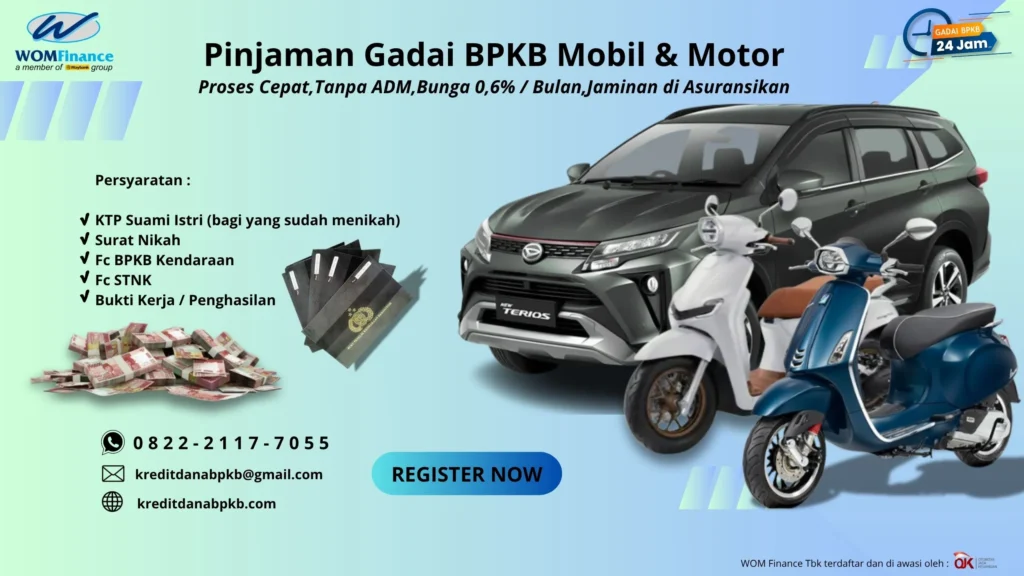 Pinjaman Gadai BPKB di Padalarang