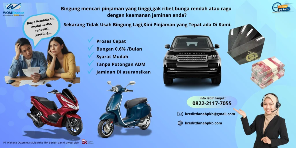 Pinjaman Gadai BPKB Mobil & Motor di Lubuk Baja, Batam - Solusi Dana Cepat Bunga Rendah.