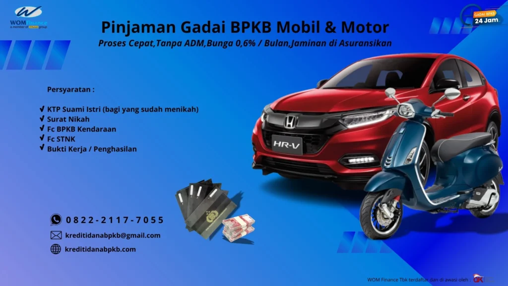 Pinjaman Gadai BPKB di Batu Aji