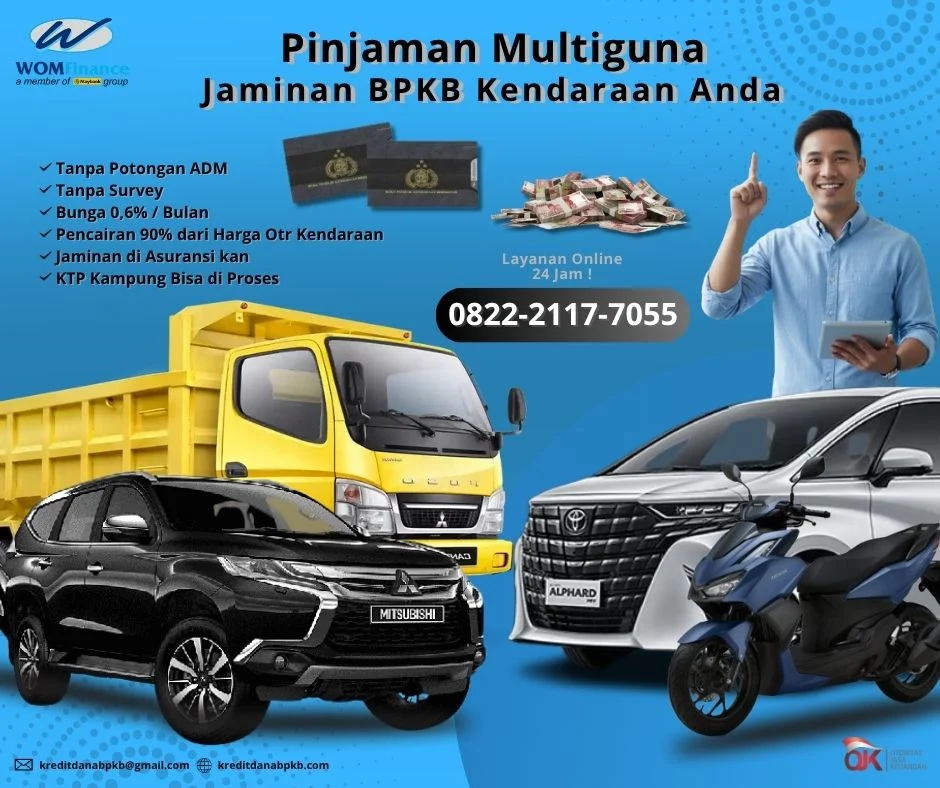 Gadai BPKB Mobil di Regol Kota Bandung