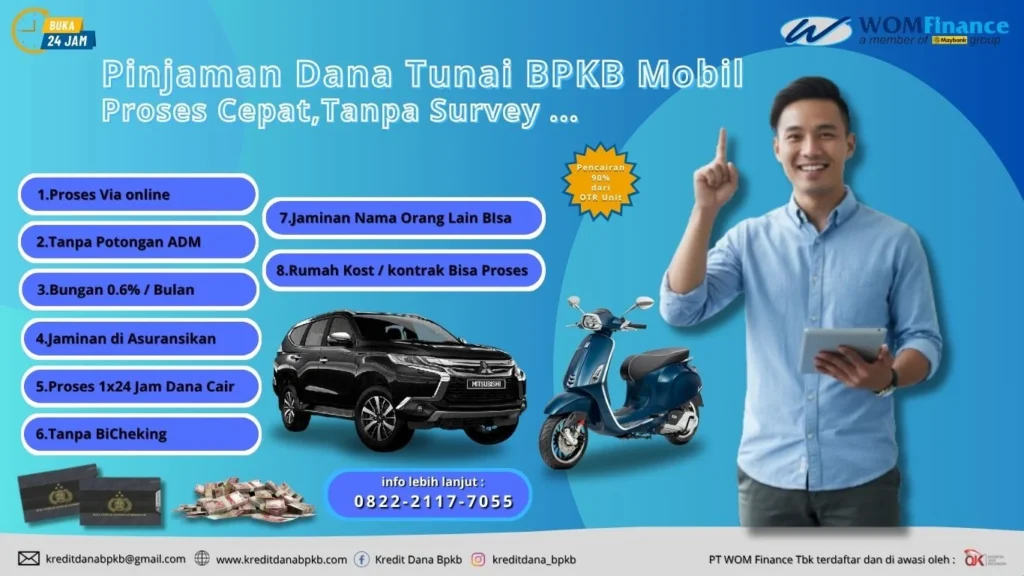 Pinjaman Gadai BPKB Mobil di Lampung