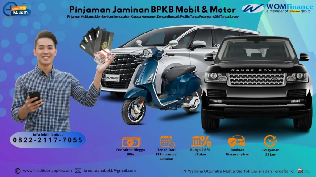 Layanan Pinjaman Jaminan BPKB Mobil & Motor