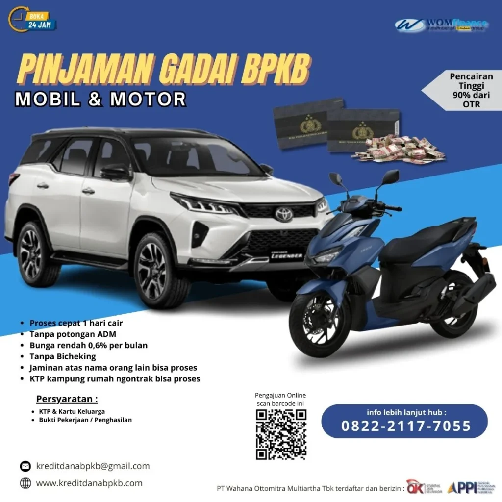 Gadai BPKB Mobil di Babakan Ciparay Kota Bandung
