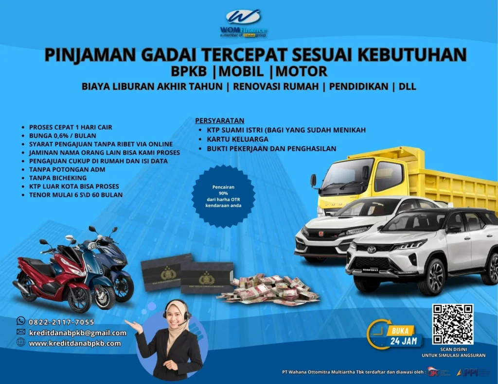 Pinjaman Gadai BPKB Mobil di Astana Anyar Kota Bandung